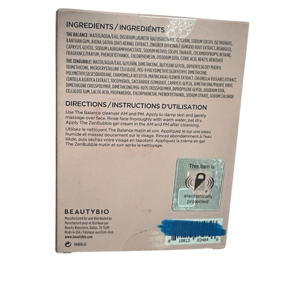 Beauty Bio Cleanse & Zen Travel Set NIB - Picture 4 of 4